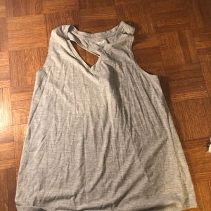 old navy active grey tank